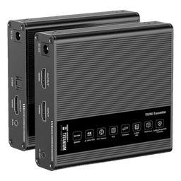 Extensor HDMI / 4K@60Hz / Sin Compresión / Cero Latencia / 70 m (229.7 ft) / Cat 6/6a/7 / PoC / IR Bidireccional / HDR10