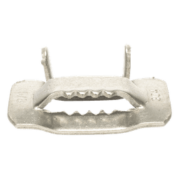 Hebilla de Acero Inoxidable / Tipo T / 5/8" / 100 Piezas / Compatible ADSS y Mini-ADSS