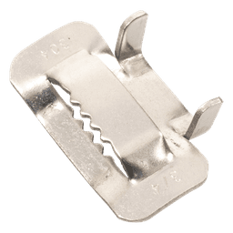 Hebilla de Acero Inoxidable / 3/4" / 100 Piezas / Compatible ADSS / Mini-ADSS / Figura 8