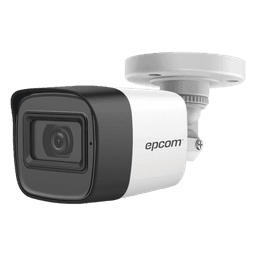 Cámara Bala TURBOHD / 5 Megapixel / Gran Angular 85.5° / Lente 2.8 mm / IR EXIR 30 m (98.4 ft) / IP67 / 4 Tecnologías / Audio por Coaxitron