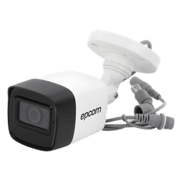 Cámara Bala TURBOHD / 5 Megapixel / Gran Angular 85.5° / Lente 2.8 mm / IR EXIR 30 m (98.4 ft) / IP67 / 4 Tecnologías / Audio por Coaxitron