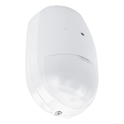 Sensor de Movimiento PIR y Ruptura de Cristal Inalámbrico / Detección PIR 12 m (39.4 ft) / Cobertura 85.9° / Ruptura de Cristal 8 m (26.2 ft) / 120° / Inmunidad a Mascotas 30 kg (66 lb) / Batería 4 Años / AX PRO