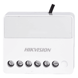 Relevador Inalámbrico / 1 Entrada Alarma 24 h / 1 Salida 0-36 Vcc 5 A / 433 MHz Bidireccional / AES-128 / LED de Estado