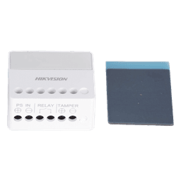 Relevador Inalámbrico / 1 Entrada Alarma 24 h / 1 Salida 0-36 Vcc 5 A / 433 MHz Bidireccional / AES-128 / LED de Estado