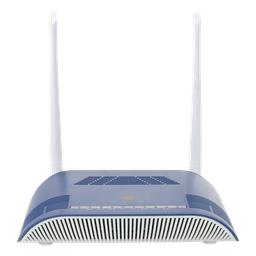 ONU Dual GPON/EPON / Wi-Fi 2.4 GHz 300 Mbps / 1 Puerto LAN Gigabit / 1 Puerto LAN Fast Ethernet / 1 Puerto FXS / 1 Puerto CATV / 2 Antenas 5 dBi