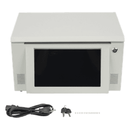 Estación de Descarga para Body Cam / 8 Puertos / Pantalla Táctil 10 Pulgadas / Ethernet 1000 Mbps / Almacenamiento 36 TB / Android Integrado