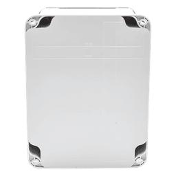 Contenedor para tablillas de control / IP55 / 204 x 85 x 265 mm (8 x 3.3 x 10.4 in) / Cerradura con 4 tornillos