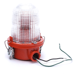 Luz de Obstáculo FAA Tipo L-810 / LED Rojo e Infrarrojo / Intensidad Baja 32.5 CD / 12W / 120-240V AC / Haz Vertical 10° / Cobertura 360° / IP65 / Base Valox