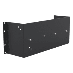 Riel DIN 35 mm / Soporte Rack 19" / 4U / Acero Resistente / Sujeción por Broche