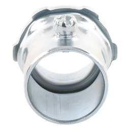 Conector para Tubo / 1" (25 mm) / Pared Delgada / Tornillo Americano / Galvanizado / Etiqueta Verde