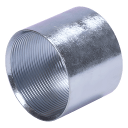Cople Galvanizado Pared Gruesa / Rosca 1 1/2" (38 mm) / Identificación por Color / Uso Interior y Exterior Controlado