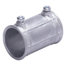 Cople Conduit / 3/4" (19 mm) / Pared Delgada / Galvanizado / Tornillo Tipo Americano / Interior / 3 m (9.8 ft)
