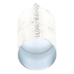 Cople Roscado Con Tornillo / 1 1/2" (41 mm) / Acero Galvanizado / Espesor Pared 1.65 mm / NPT / Uso Interior Seco