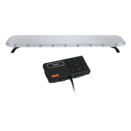 Barra de Luces LED / 46 Pulgadas / Rojo/Azul / 132 LEDs 3 W / 45 Patrones / SAE Clase I / -40 a 70 °C