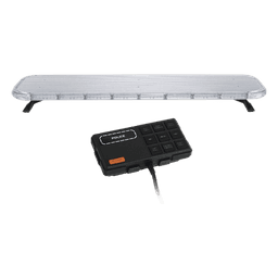 Barra de Luces LED / 46" (1.17 m) / 132 LEDs 3W / Rojo/Azul/Ámbar/Blanco / 45 Patrones / SAE Class I / -40°C a 70°C