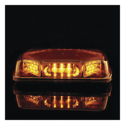 Mini Barra LED / 18 LEDs Ámbar / Tecnología Hyperlux / 25 Patrones / Montaje Magnético / 12 VCC / -40°C a 55°C (-40°F a 131°F)