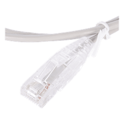 Cable de Parcheo Slim UTP Cat6 / 1 Metro (3.28 Pies) / 28 AWG / RJ45 Chapado en Oro / 10 Gbps