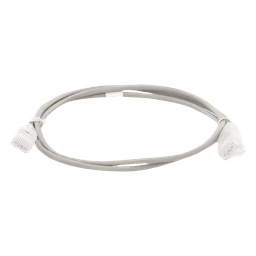 Cable de Parcheo Slim UTP Cat6 / 1 Metro (3.28 Pies) / 28 AWG / RJ45 Chapado en Oro / 10 Gbps