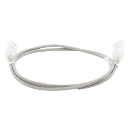 Cable de Parcheo Slim UTP Cat6 / 1 Metro (3.28 Pies) / 28 AWG / RJ45 Chapado en Oro / 10 Gbps