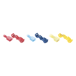 Kit Conectores T-Tap / 120 Piezas / 3 Calibres AWG / Cobre Estañado / Sin Corte de Cables / -10°C a 70°C