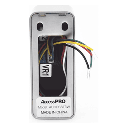 Botón de Salida sin Contacto / IR / Distancia Ajustable 4 a 15 cm / Temporizador 0.3 a 30 s / IP68 / 12VDC