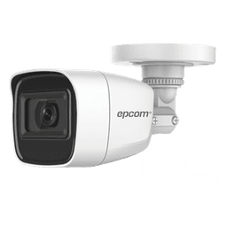 Cámara Bala TURBOHD / 2 Megapixel / Gran Angular 106.4° / IR 25 m (82 ft) / IP66 / Audio por Coaxitron / 4 Tecnologías