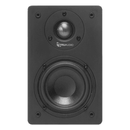 Altavoz de Estantería / Woofer 4'' / Tweeter 1'' Aluminio / 40 W / 8 Ohms / 89 dB / Negro Mate