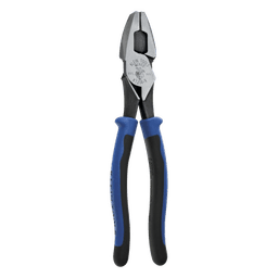 Pinzas de Electricista / Alta Palanca 46% / Jala Guía 1/4'' (6 mm) / Barrenos 5/8'' / Cuchillas Templadas / 9 Pulgadas