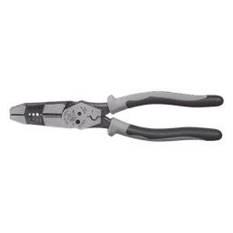 Pinza Híbrida / 3 en 1 Cortar-Pelar-Ponchar / 8" (20.3 cm) / Cable Sólido 10-14 AWG / Cable Trenzado 12-16 AWG / Pernos 6-32 y 8-32