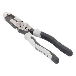 Pinza Híbrida / 3 en 1 Cortar-Pelar-Ponchar / 8" (20.3 cm) / Cable Sólido 10-14 AWG / Cable Trenzado 12-16 AWG / Pernos 6-32 y 8-32