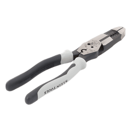 Pinza Híbrida / 3 en 1 Cortar-Pelar-Ponchar / 8" (20.3 cm) / Cable Sólido 10-14 AWG / Cable Trenzado 12-16 AWG / Pernos 6-32 y 8-32