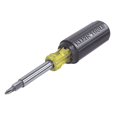 Desarmador Multipunta / 11 en 1 / 8 Puntas Intercambiables / Mango 184 mm / 7.2 pulgadas