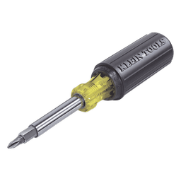 Desarmador Multipunta / 11 en 1 / 8 Puntas Intercambiables / Mango 184 mm / 7.2 pulgadas