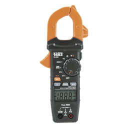 Amperímetro Digital de Gancho / 400 A CA / TRMS / NCVT / Temperatura Tipo K / Rango Automático / Caída 2 m (6.6 ft)