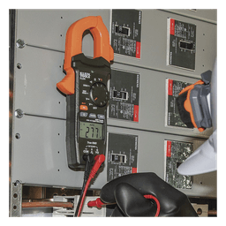 Amperímetro Digital de Gancho / 400 A CA / TRMS / NCVT / Temperatura Tipo K / Rango Automático / Caída 2 m (6.6 ft)