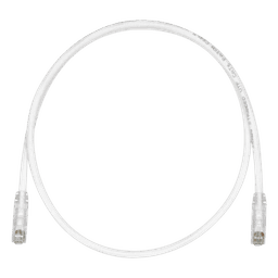 Cable de Parcheo UTP Cat6 / 24 AWG / CM / 4.57 m (15 ft) / Blanco Mate