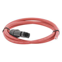 Cable Fotovoltaico / 1 m (3.28 ft) / 10 AWG / MC4-M / Rojo