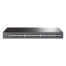 Switch Administrable Gigabit / 48 Puertos RJ45 / 4 Puertos SFP 1G / 104 Gbps / Sin Ventilador / PoE No Incluido