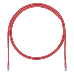 Cable de Parcheo UTP / Cat6A / 24 AWG / CM / 1.52 m (5 pies) / Rojo