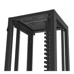 Gabinete Rack 19" / 42UR / 600 x 600 mm / Puerta Seguridad 3 Puntos / Cristal Templado / Laterales Desmontables