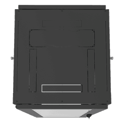Gabinete Rack 19" / 42UR / 600 x 600 mm / Puerta Seguridad 3 Puntos / Cristal Templado / Laterales Desmontables