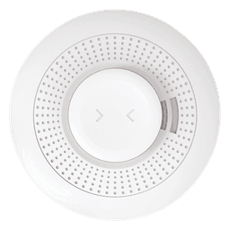 Detector Inalámbrico de Humo y Calor / Alarma 85 dBA / Alcance 92 m (300 ft) / AES-128 / One-Go-All-Go / Enrolamiento Automático