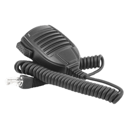 Micrófono para Radio Móvil / Conector 8 Pines / IP54 / Cable PU con Kevlar / 40 kg Resistencia / PTT con Guantes
