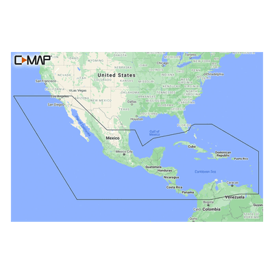 Carta Náutica Digital / América Central y Caribe / Identificación de Profundidades / Easy Routing / Fotografía Aérea / Mareas y Corrientes / Vista 3D Ultra Resolución
