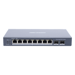 Switch Administrable PoE+ / 8 Puertos Gigabit / 2 SFP / Extensión 300 m (984.3 ft) / 110 W / Gestión en la Nube