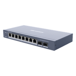 Switch Administrable PoE+ / 8 Puertos Gigabit / 2 SFP / Extensión 300 m (984.3 ft) / 110 W / Gestión en la Nube