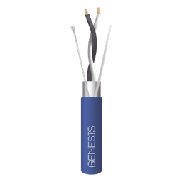 Cable de Comunicación / EIA-485 2x22 AWG / Blindado Trenzado / Plenum / Bobina 305 m (1000 ft) / Azul