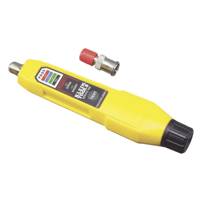 Probador de cables coaxiales / RG59, RG6/6Q, RG7, RG11 / Mapeo de 4 cables / LED indicadores / 5.75" (146 mm) / 2x AAA