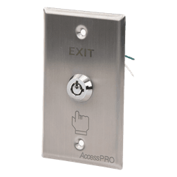 Switch con Llave / Contacto NC/NO / 24 VCD / Acero Inoxidable / 115 x 70 x 34 mm / 0.37 x 0.23 x 0.11 ft
