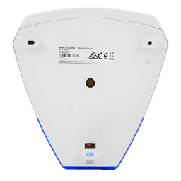 Sirena Estrobo Cableada / 105 dB / LED Azul / IP54 / 12 VCC / -25°C a 60°C